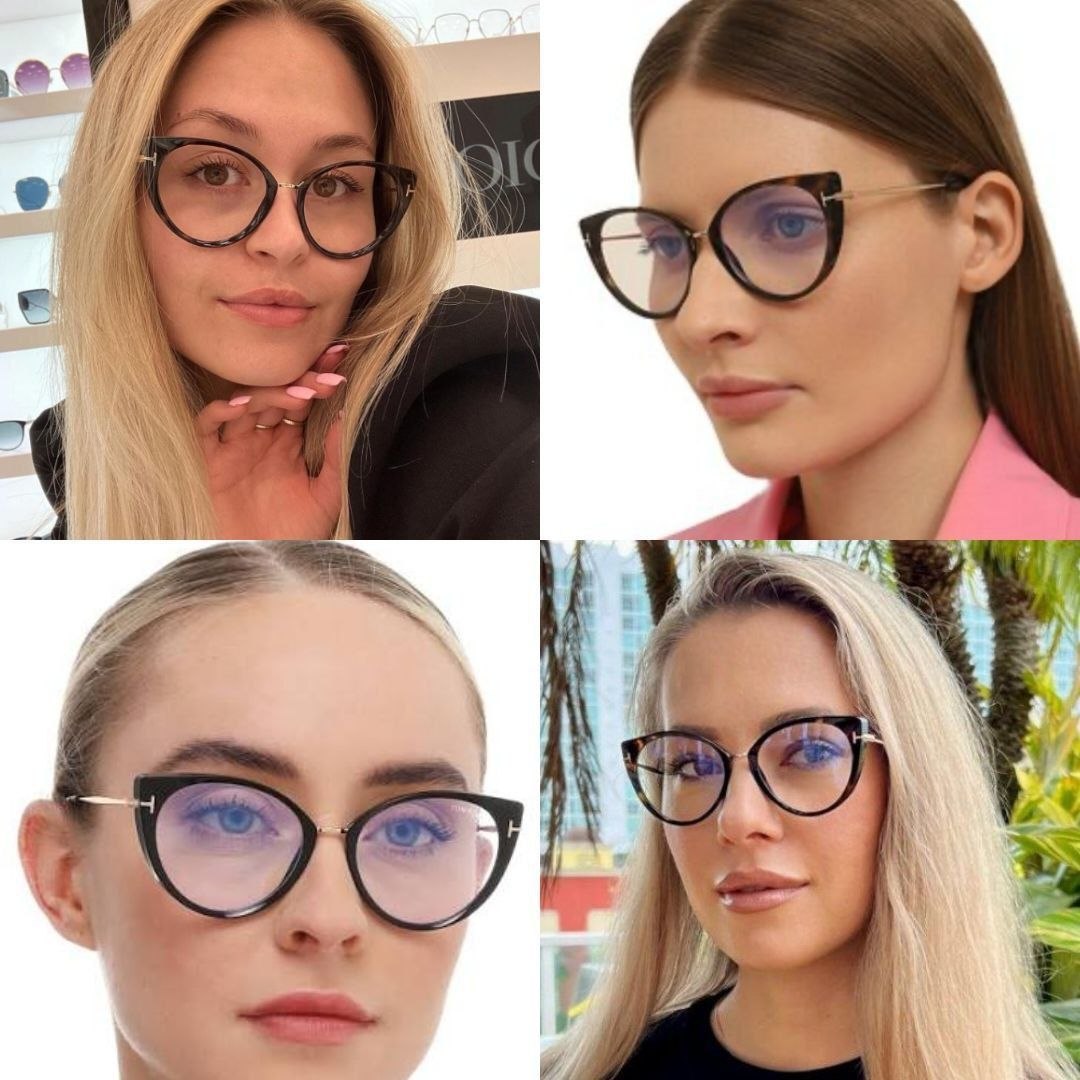 Женская оправа очки Tom Ford Cat Eye Eyeglasses
