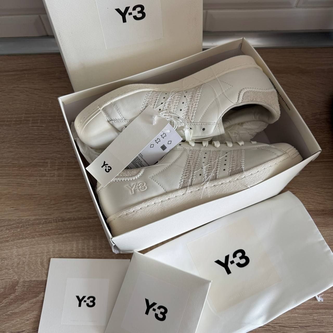 Кроссовки Y-3 Superstar 'Off White'