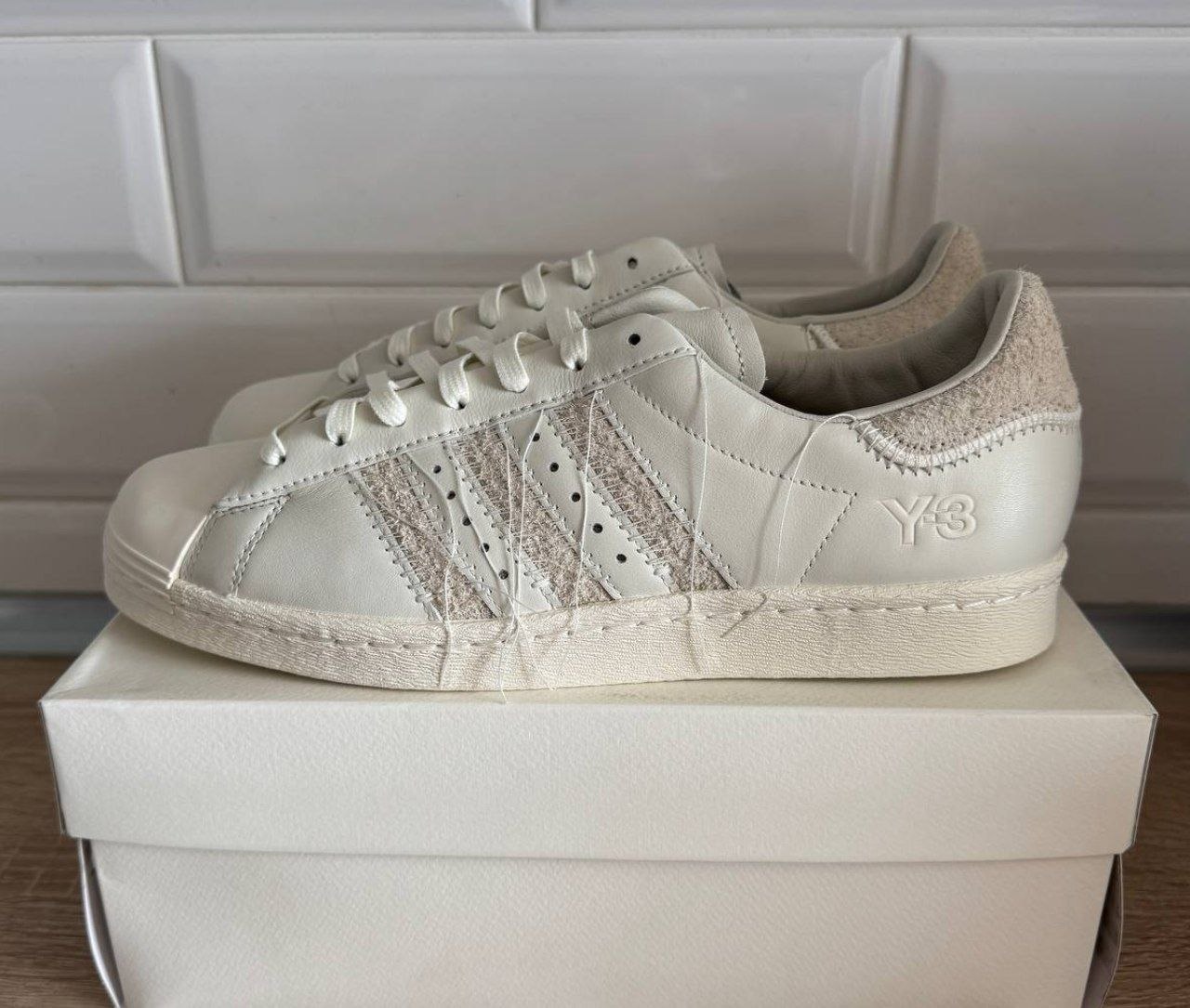 Кроссовки Y-3 Superstar 'Off White'