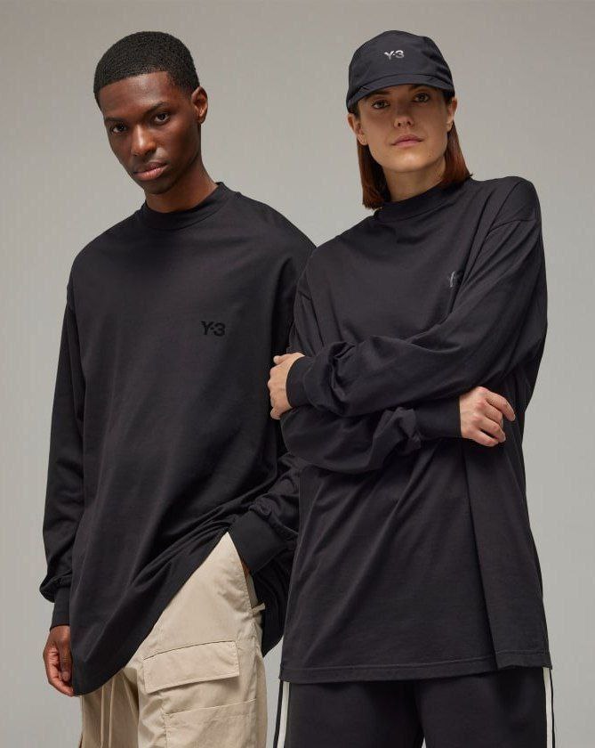 Лонгслив водолазка Y-3 Mock Neck Tee