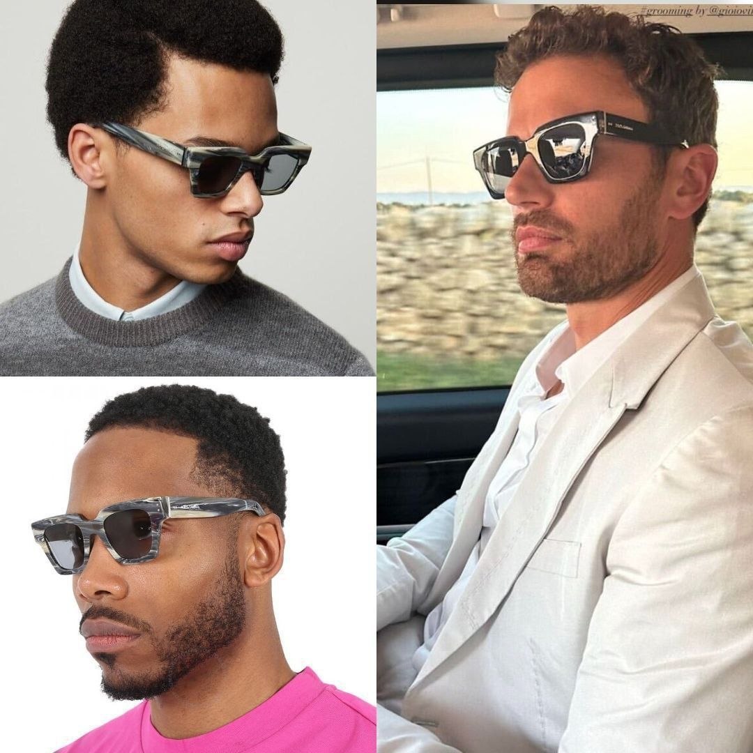 Очки Dolce & Gabbana Square Grey Sunglasses