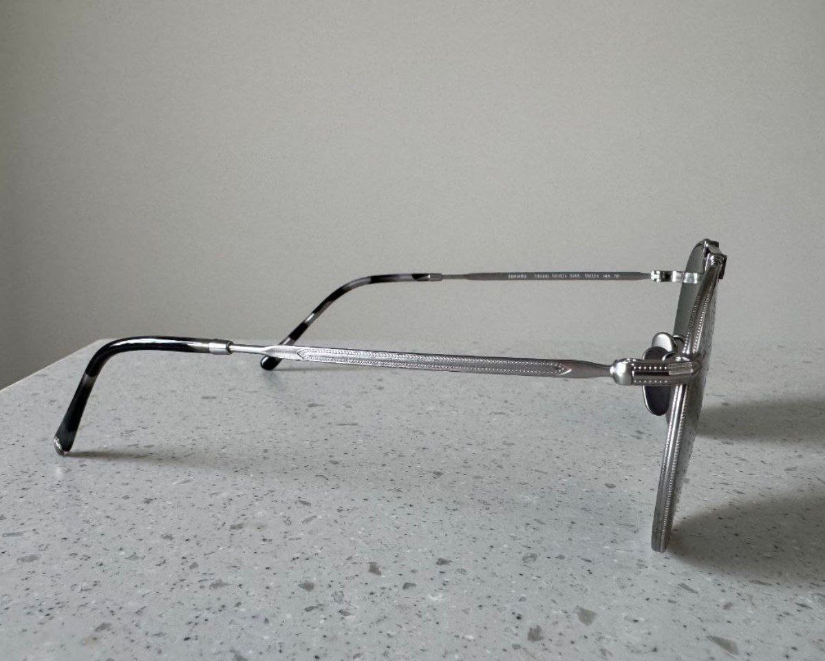 Очки унисекс Ray-Ban Round Double Bridge Titanium