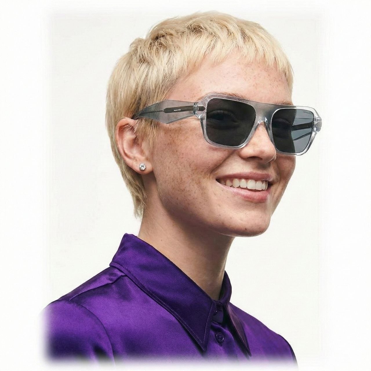 Женские очки Tiffany & Co Transparent Sunglasses