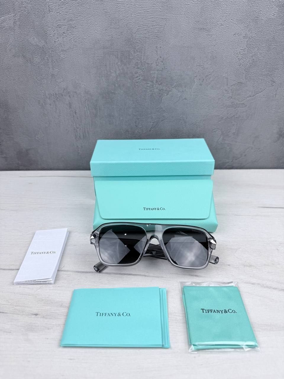 Женские очки Tiffany & Co Transparent Sunglasses