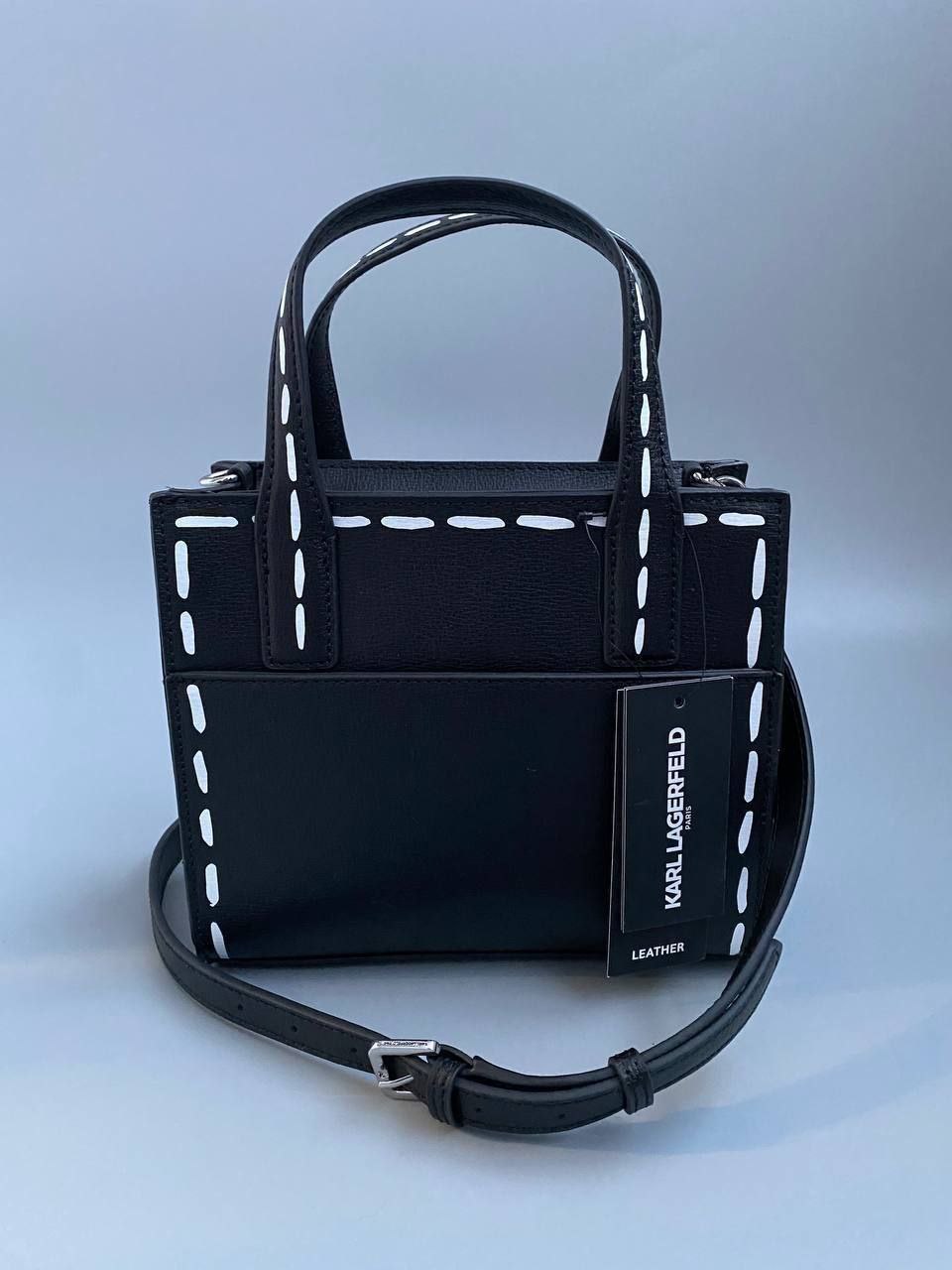 Сумка Karl Lagerfeld Nouveau Leather Small Tote Bag