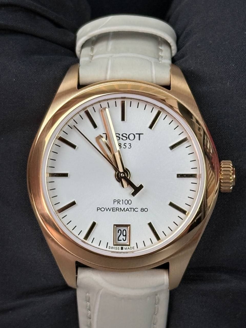 Женские механические часы TISSOT PR 100 POWERMATIC 80 Lady Watch