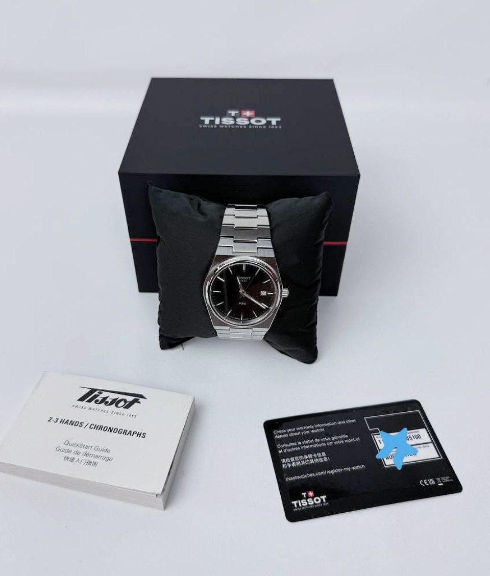 Часы Tissot PRX Black Dial Watch