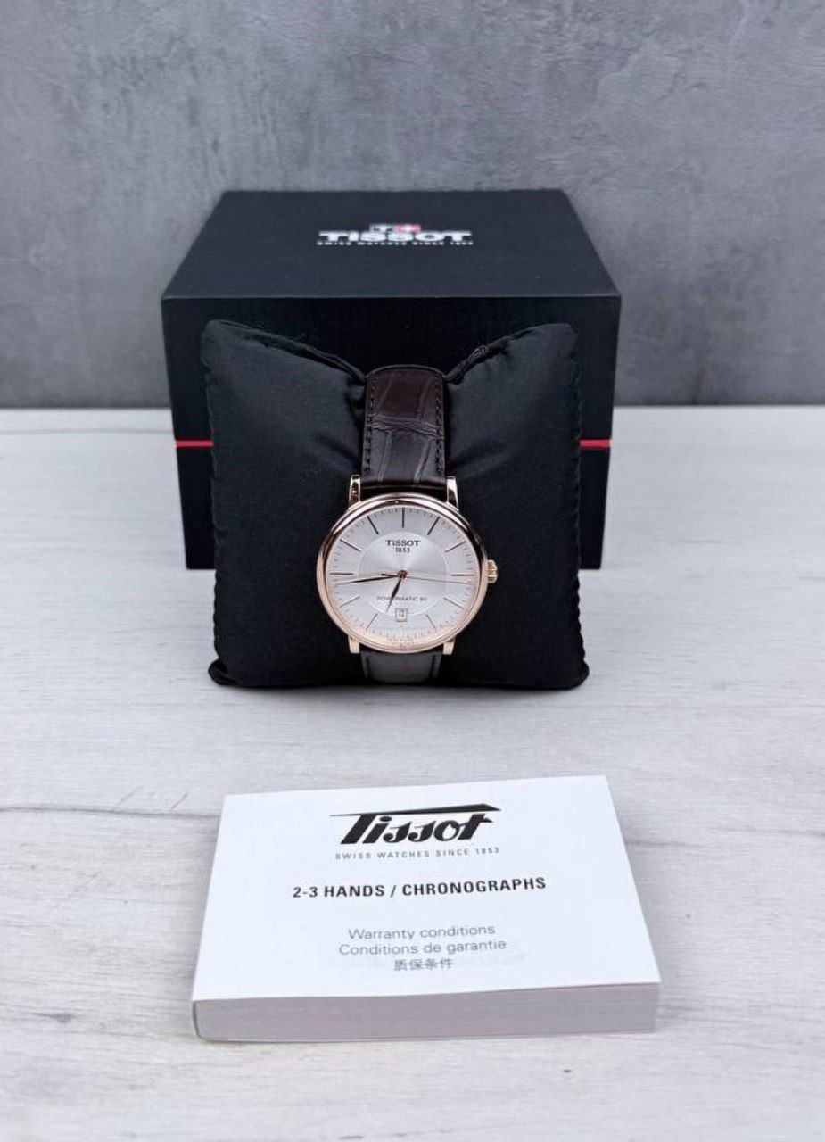 Механические часы Tissot Carson Premium Powermatic 80