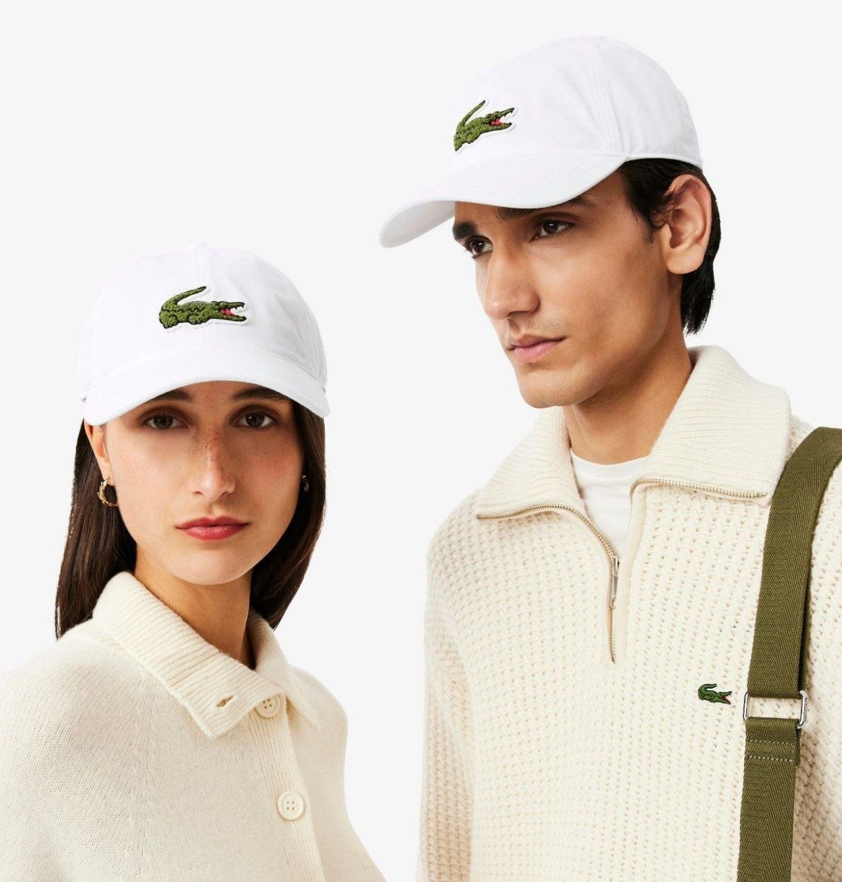 Бейсболка кепка Lacoste Unisex Crocodile Badge Cotton Twill Cap