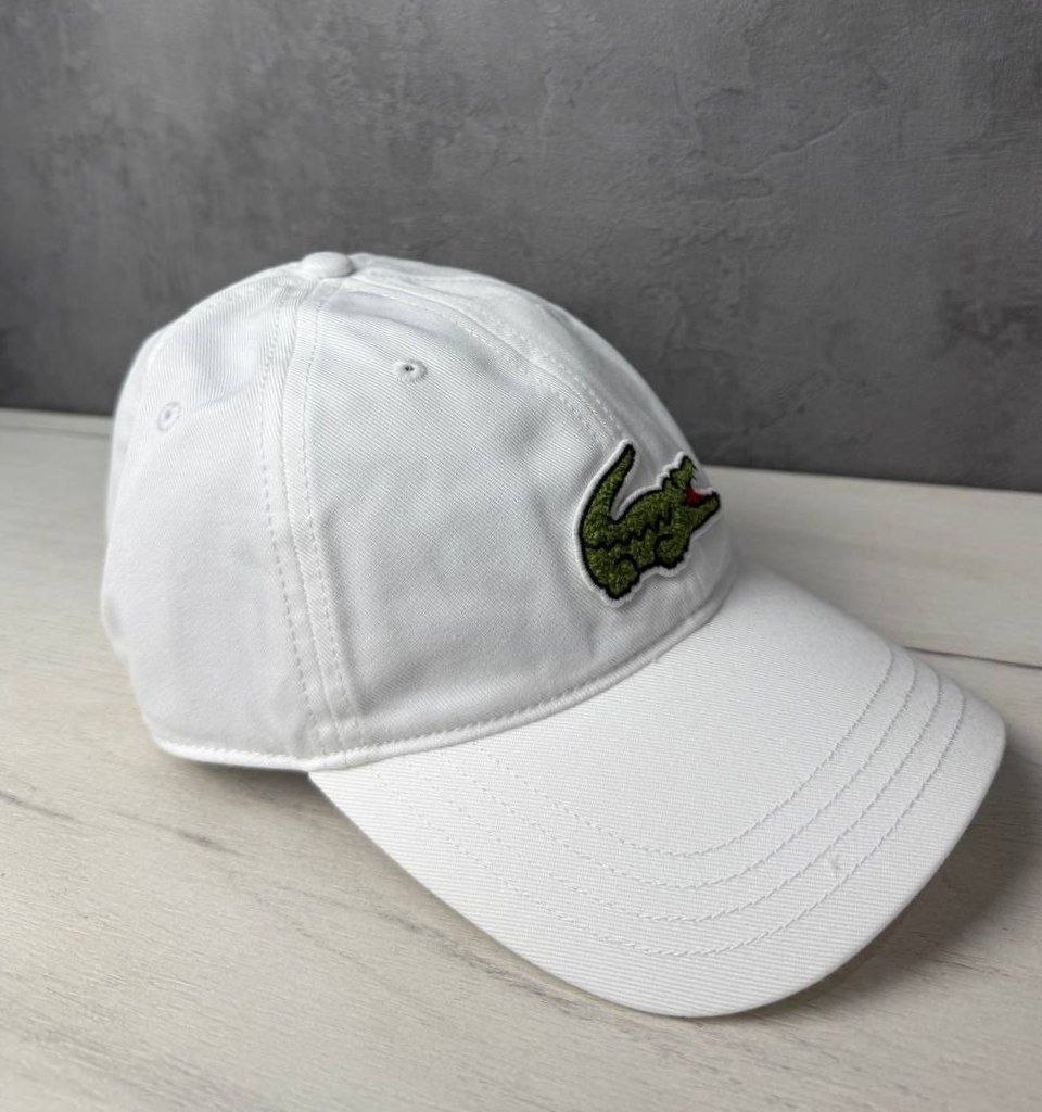 Бейсболка кепка Lacoste Unisex Crocodile Badge Cotton Twill Cap