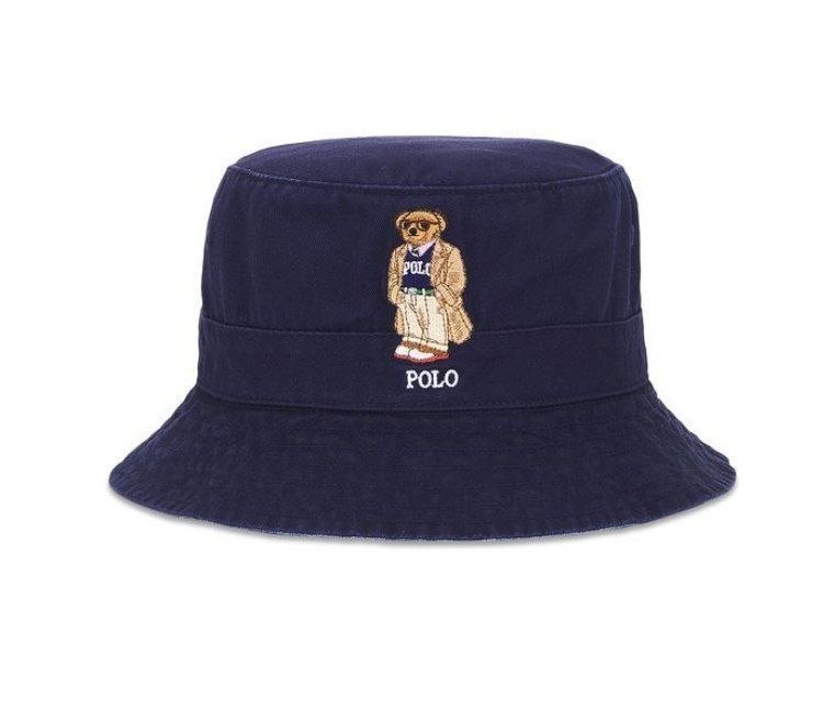 Панама Polo Ralph Lauren Classic Twill Novelty Bear Loft Bucket Hat