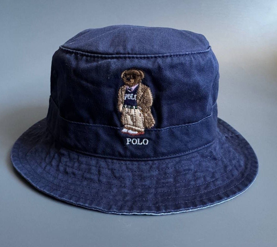 Панама Polo Ralph Lauren Classic Twill Novelty Bear Loft Bucket Hat
