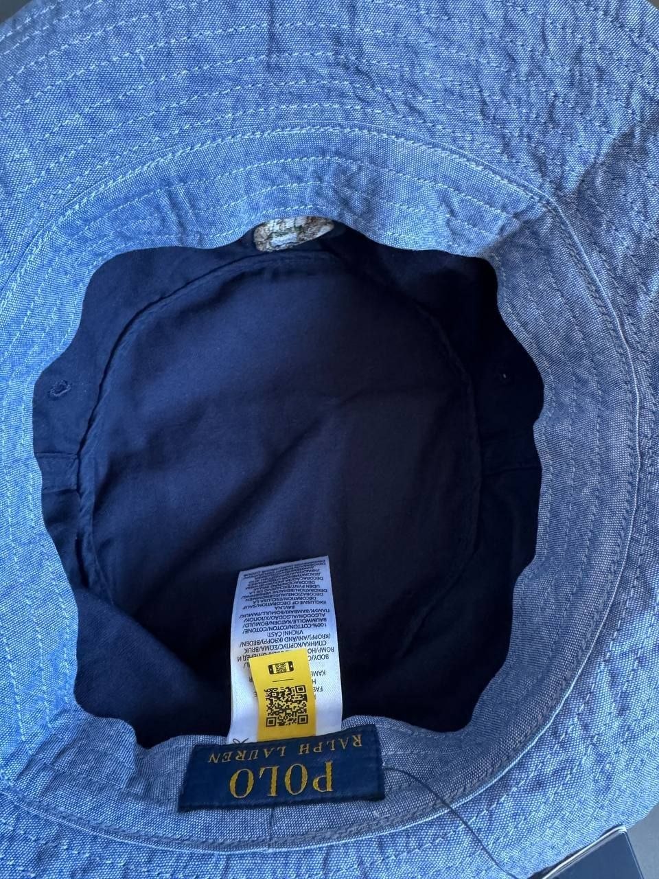Панама Polo Ralph Lauren Classic Twill Novelty Bear Loft Bucket Hat