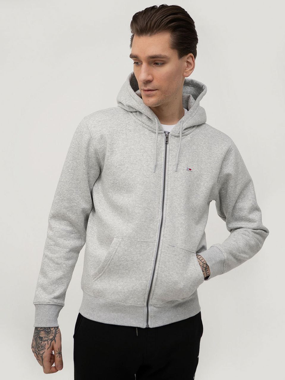 Худи толстовка Tommy Hilfiger Jeans Regular Fleece Zip Hoodie