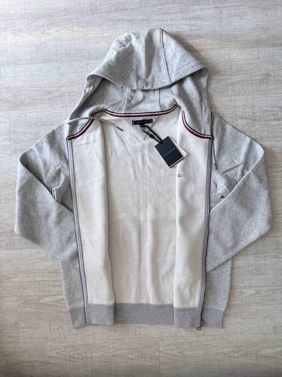 Худи толстовка Tommy Hilfiger Jeans Regular Fleece Zip Hoodie