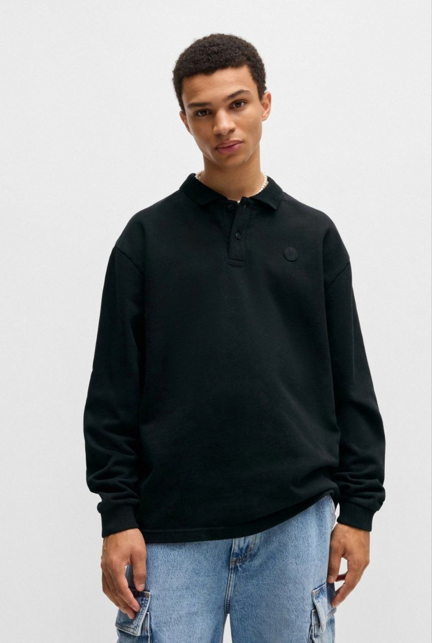 Свитшот / поло HUGO BOSS Cotton Terry Polo Shirt