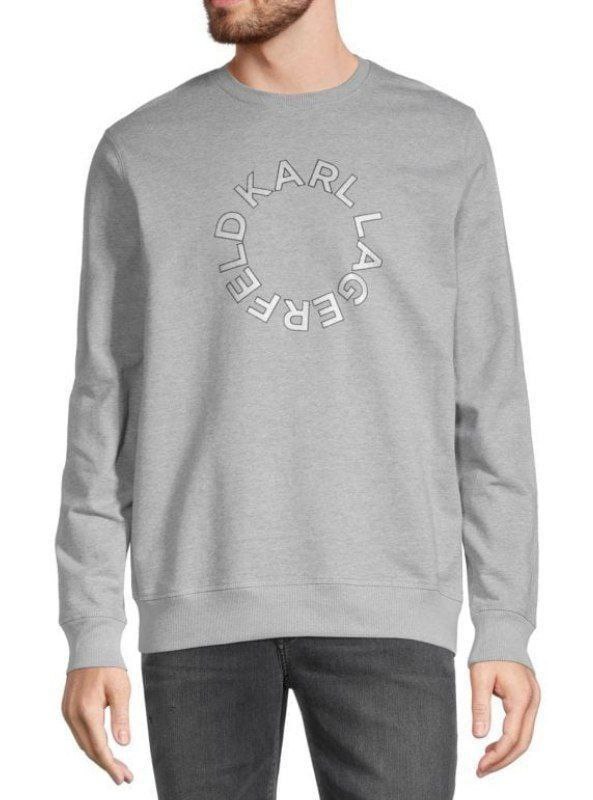 Свитшот толстовка KARL LAGERFELD Circle Logo Paris Sweatshirt
