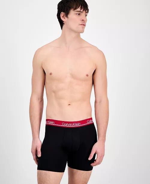 Боксеры Calvin Klein Microfiber Stretch Plus 3 Pack Boxer Brief