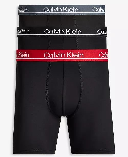 Боксеры Calvin Klein Microfiber Stretch Plus 3 Pack Boxer Brief