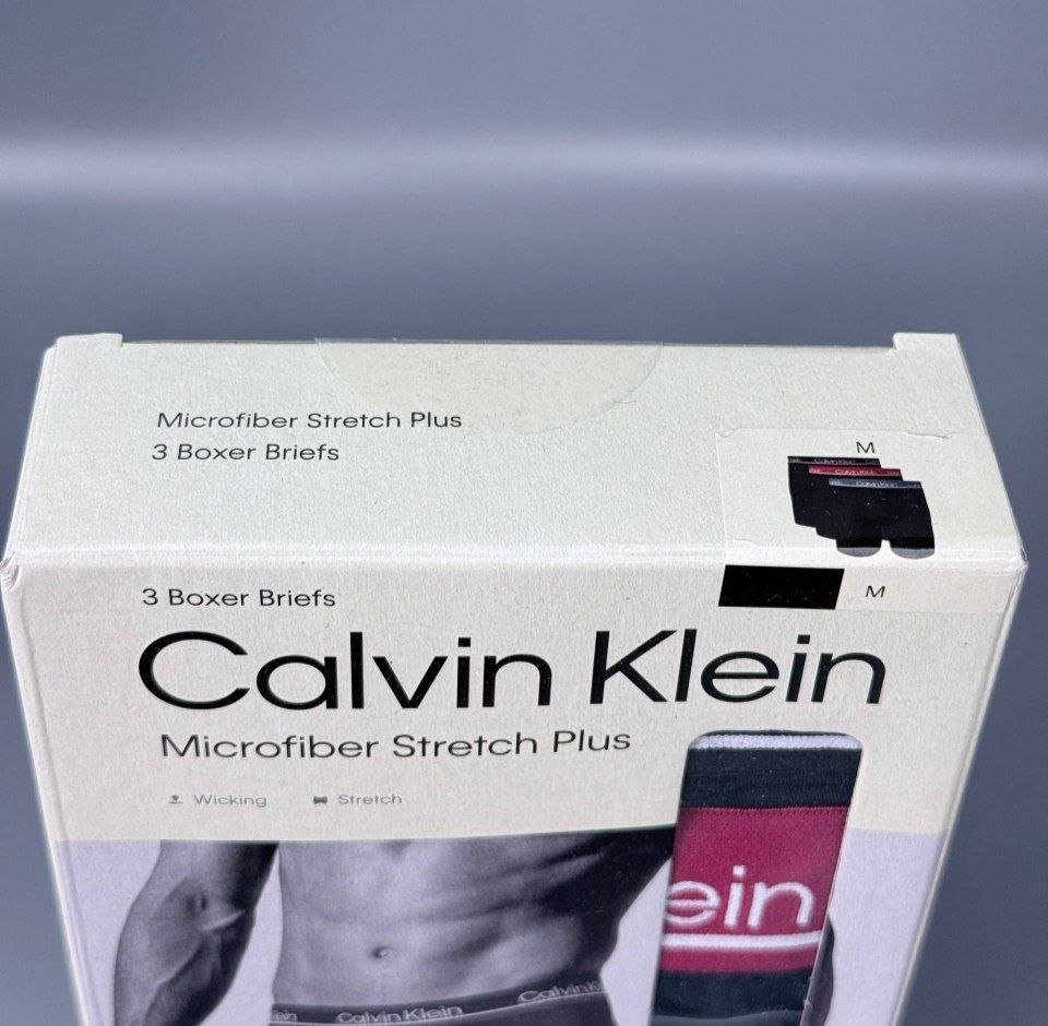 Боксеры Calvin Klein Microfiber Stretch Plus 3 Pack Boxer Brief