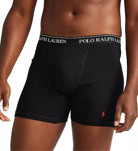 Боксеры трусы Ralph Lauren 6 Pack Classic Fit Cotton Boxer Briefs