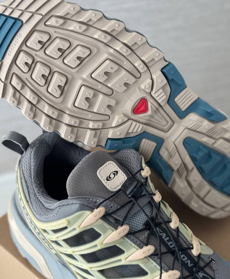 Кроссовки Salomon Advanced ACS Pro 'Pewter Aegean Blue'