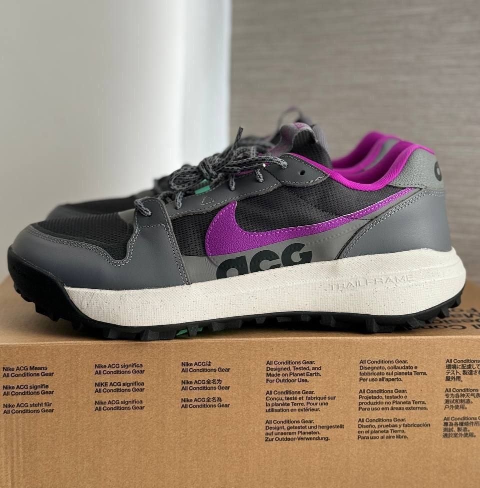 Кроссовки NIKE ACG LOWCATE 'Smoke Grey Purple Dark'