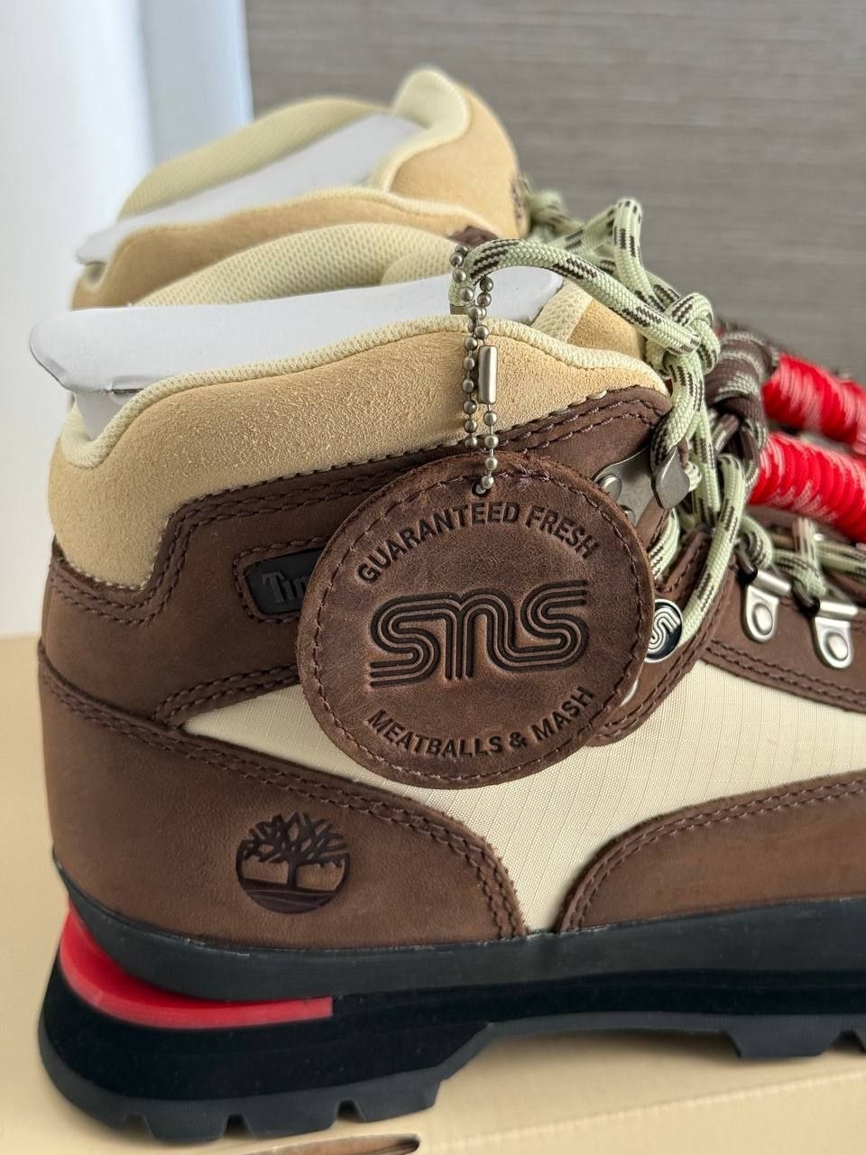 Ботинки Timberland Euro Hiker x SNS 'Meatballs & Mash'