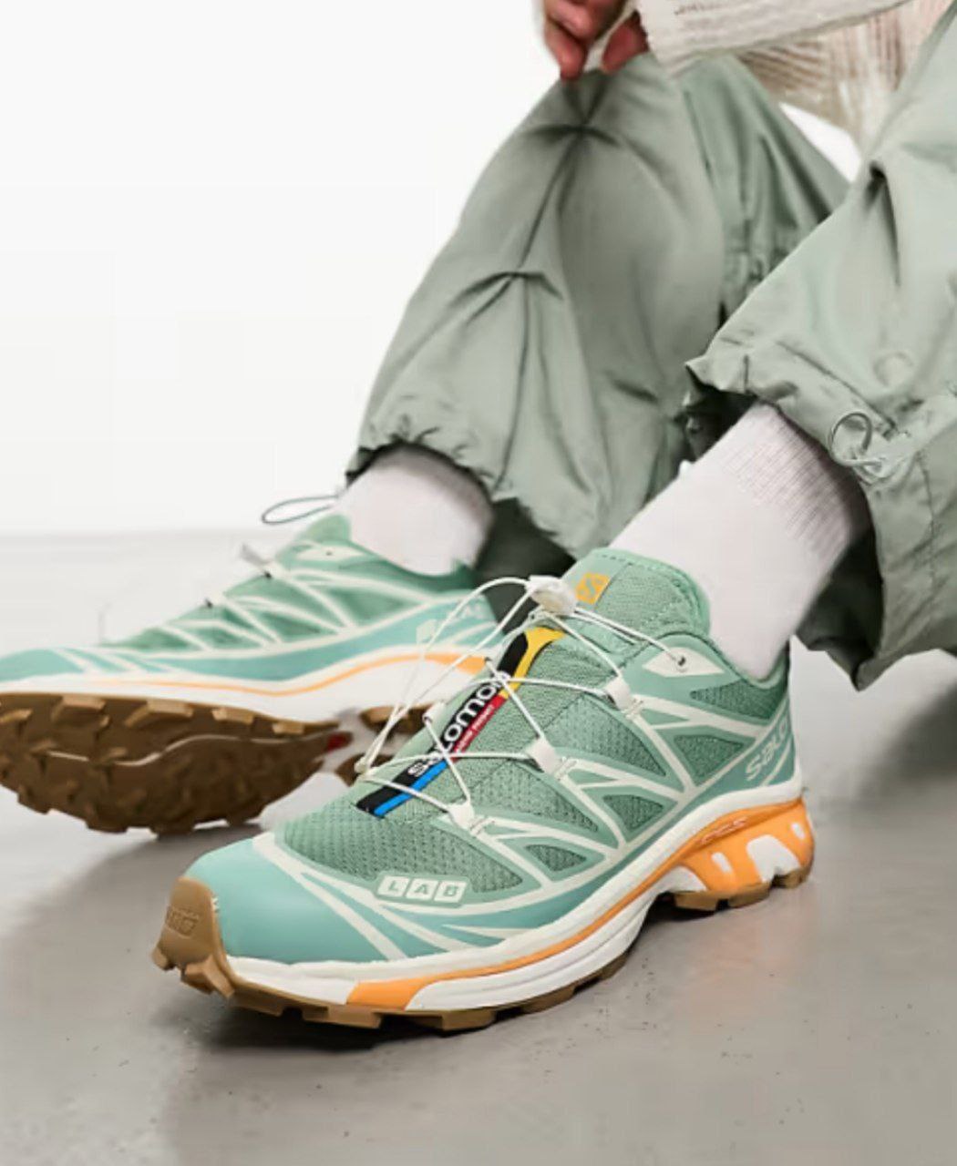 Кроссовки унисекс Salomon XT-6 'Granite Green'