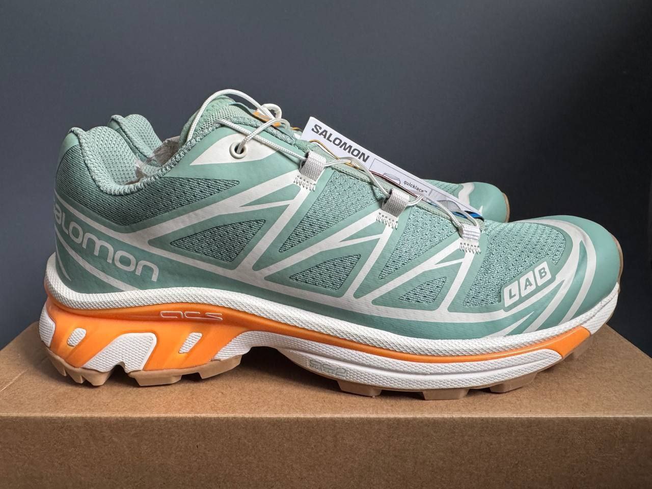 Кроссовки унисекс Salomon XT-6 'Granite Green'