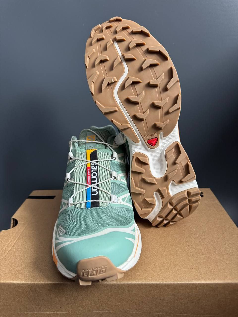 Кроссовки унисекс Salomon XT-6 'Granite Green'