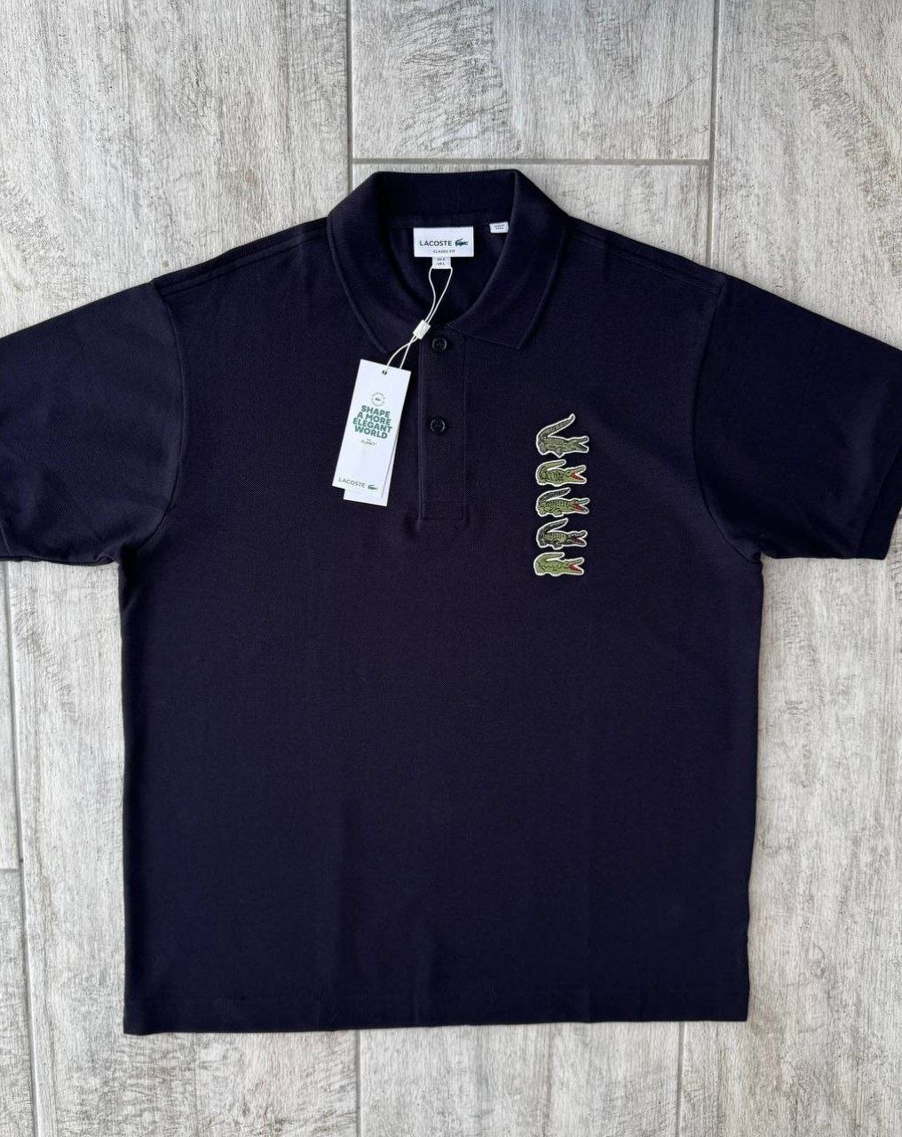 Поло Lacoste Croc Badge Piqué Polo