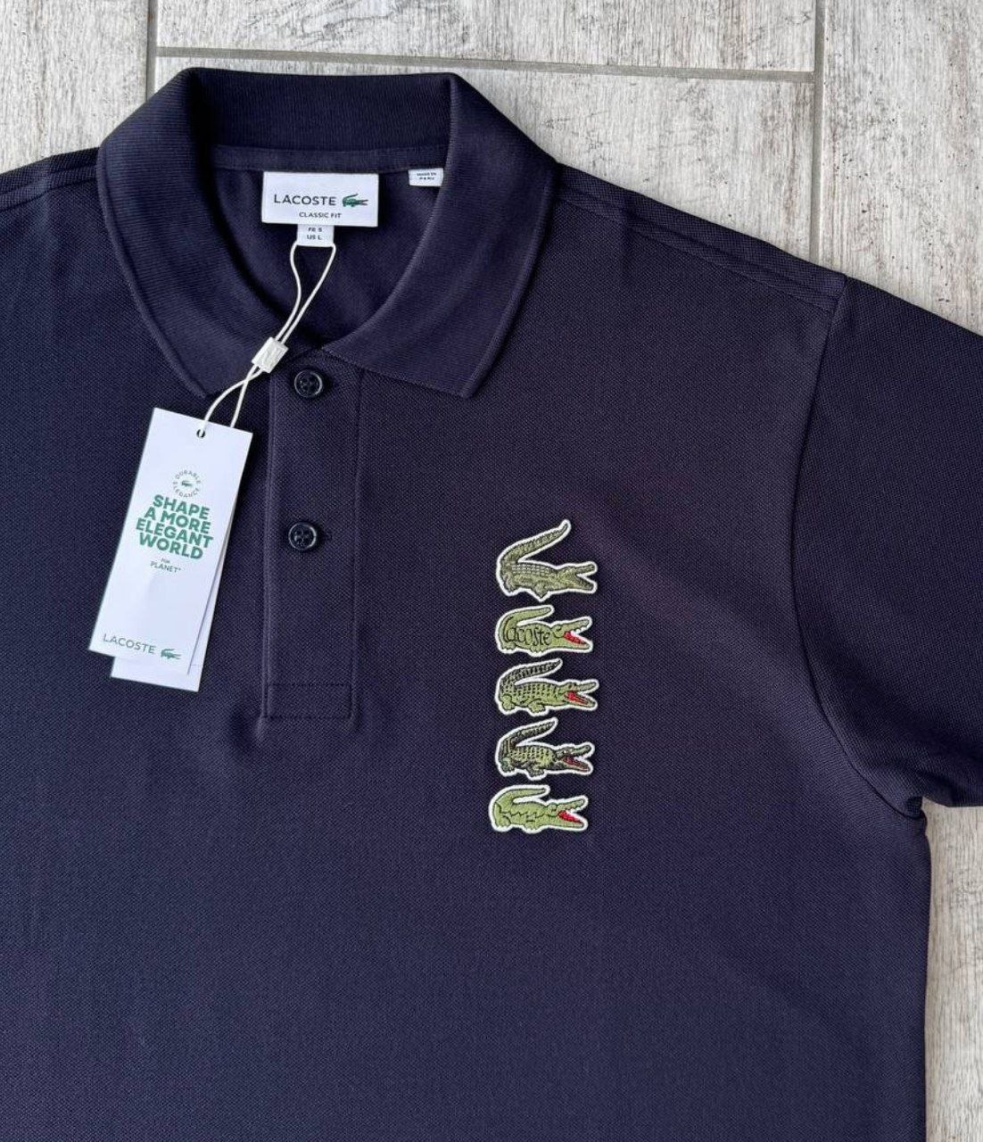 Поло Lacoste Croc Badge Piqué Polo