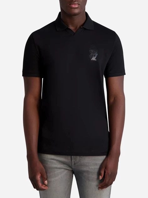 Поло Karl Lagerfeld Armor Karl Notch Collar Polo