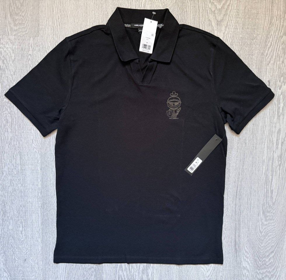 Поло Karl Lagerfeld Armor Karl Notch Collar Polo