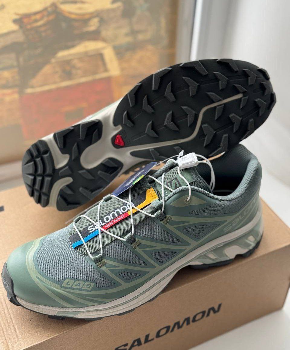 Кроссовки Salomon XT-6 'Desert Sage'