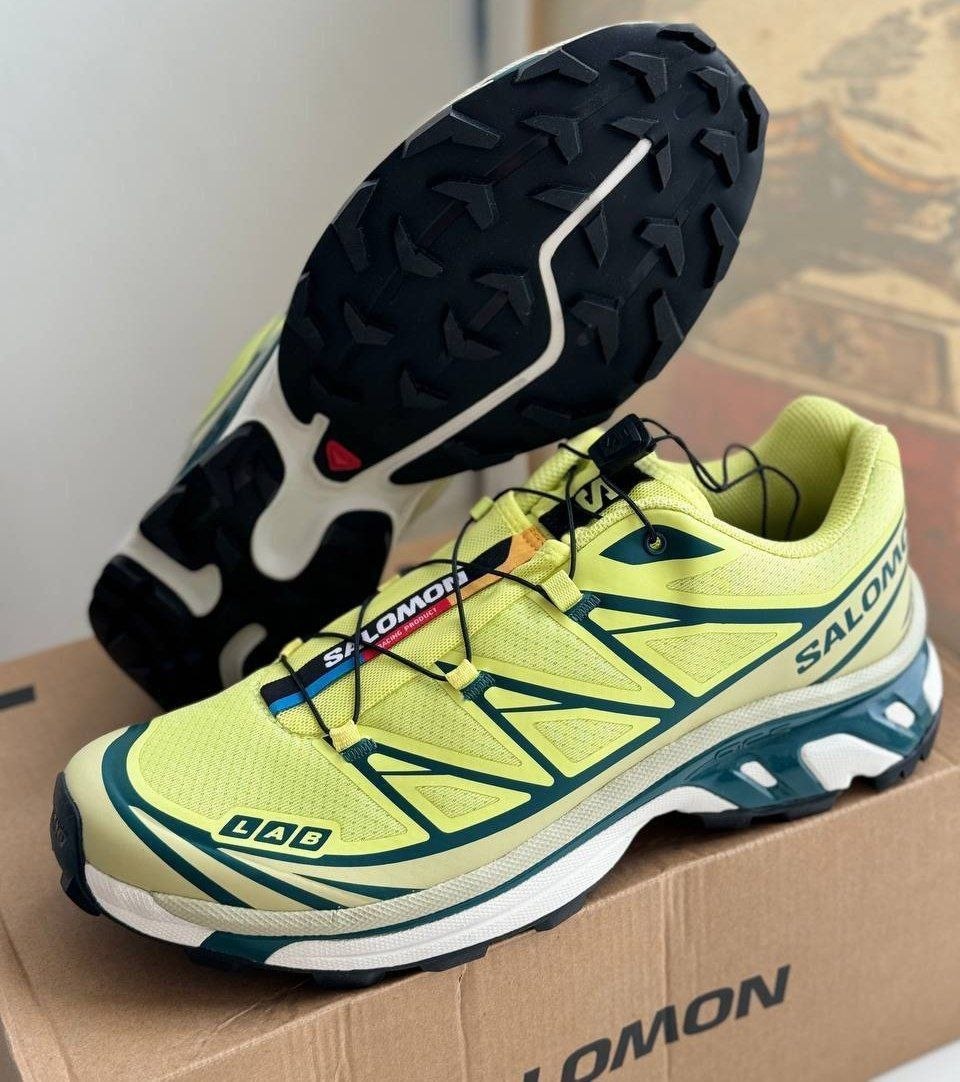 Кроссовки Salomon XT-6 'Lime'