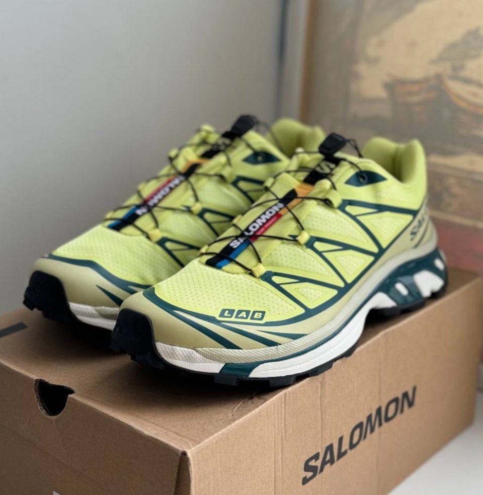Кроссовки Salomon XT-6 'Lime'