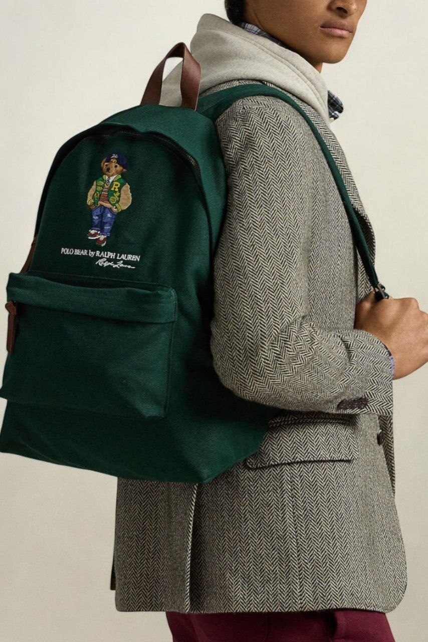 Рюкзак Ralph Lauren Polo Bear Canvas Backpack