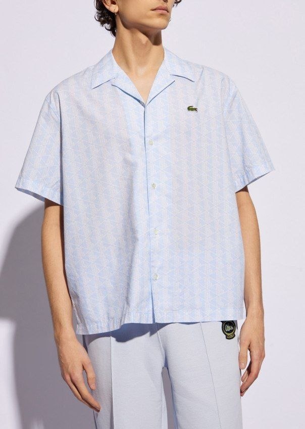 Рубашка Lacoste Monogram Print Shirt