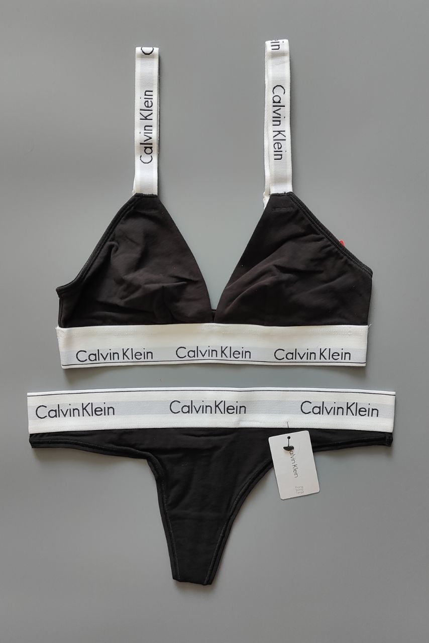 Женский набор белья Calvin Klein Modern Cotton Crossback Unlined Barlette