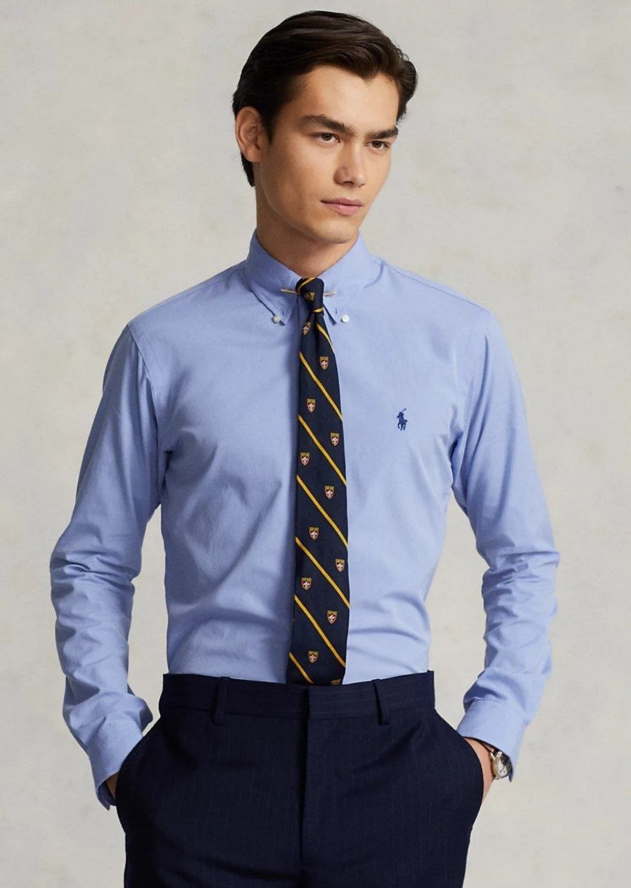 Рубашка Ralph Lauren Classic Fit Brushed Poplin Shirt