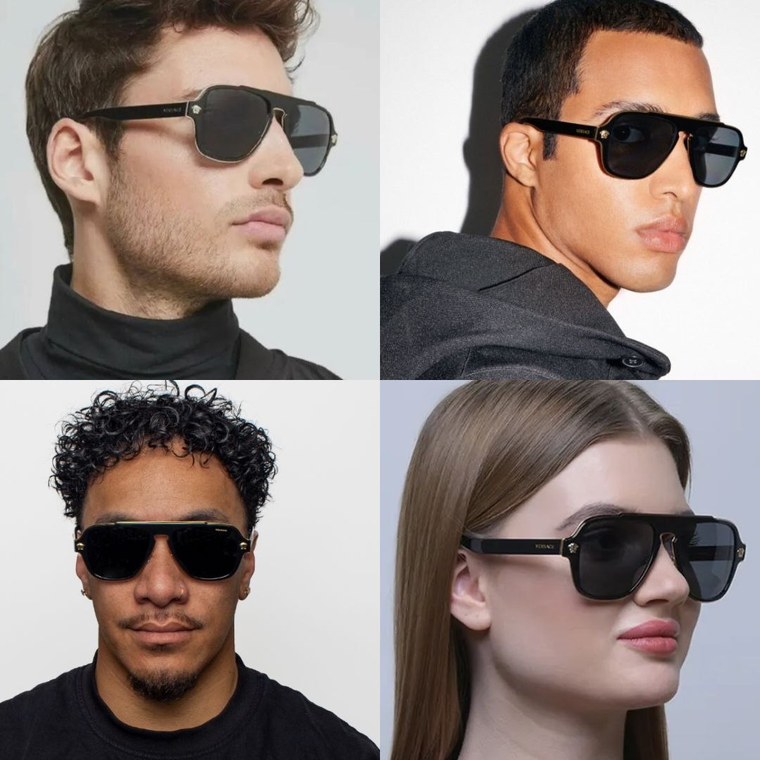 Очки VERSACE Irregular Sunglasses