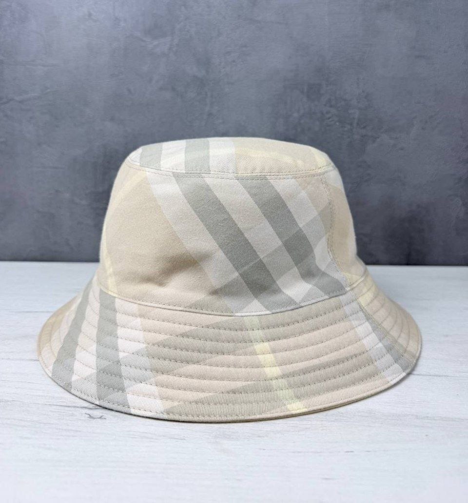 Панама Burberry Reversible Cotton Blend Bucket Hat