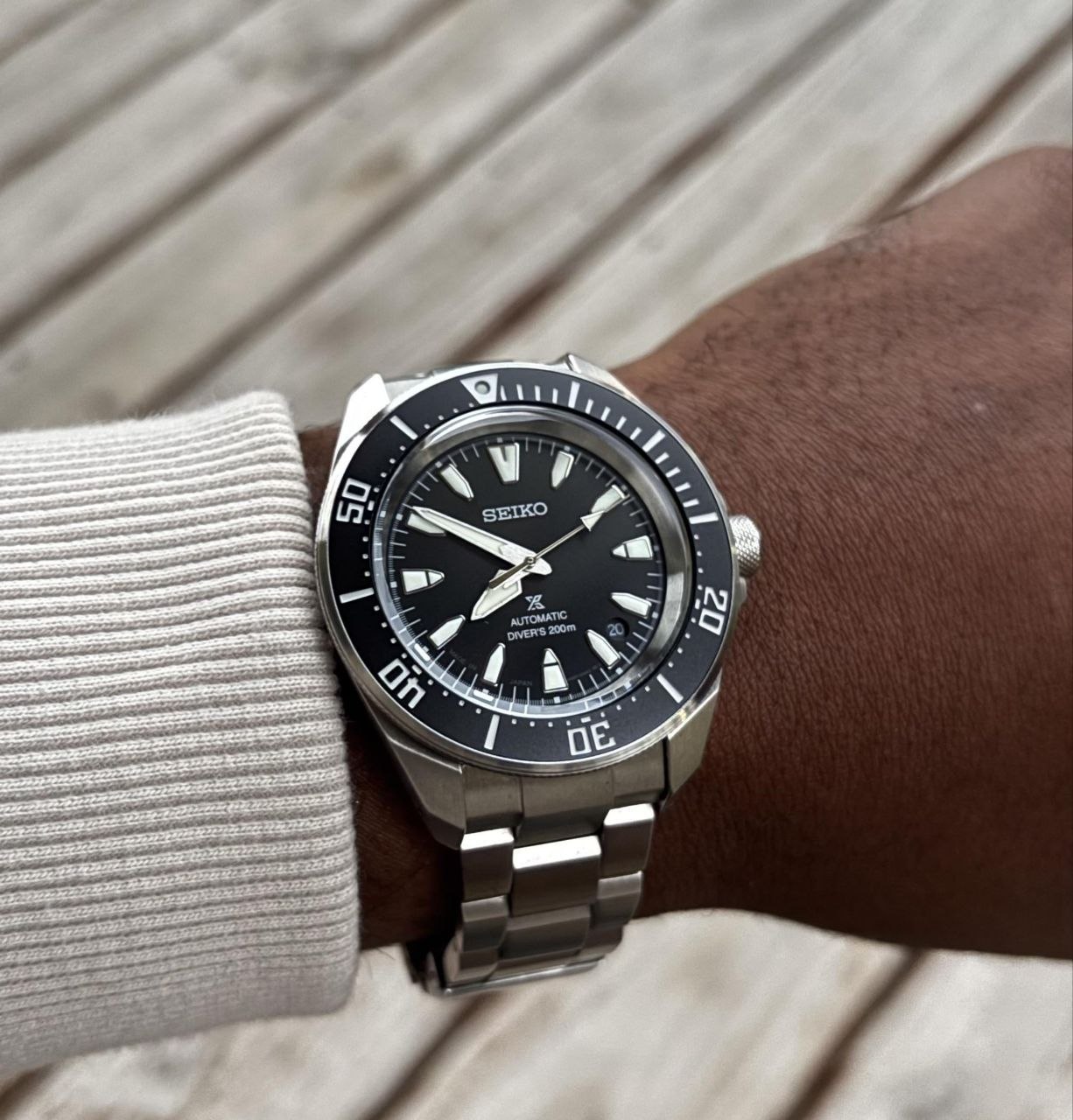 Механические часы Seiko Prospex Samurai 'Black Dial'