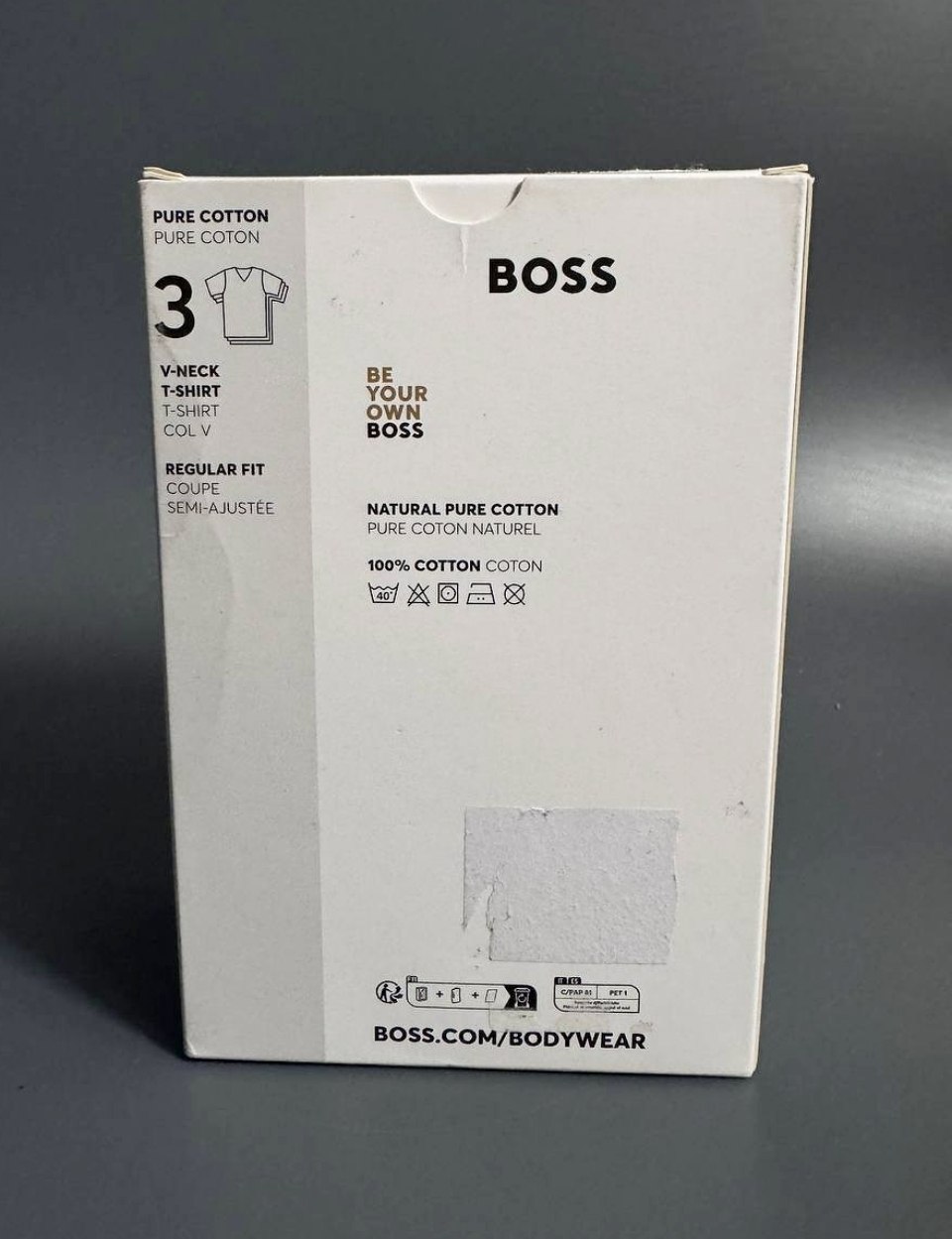Набор футболки Hugo Boss 3 Pack Pure Cotton Tee