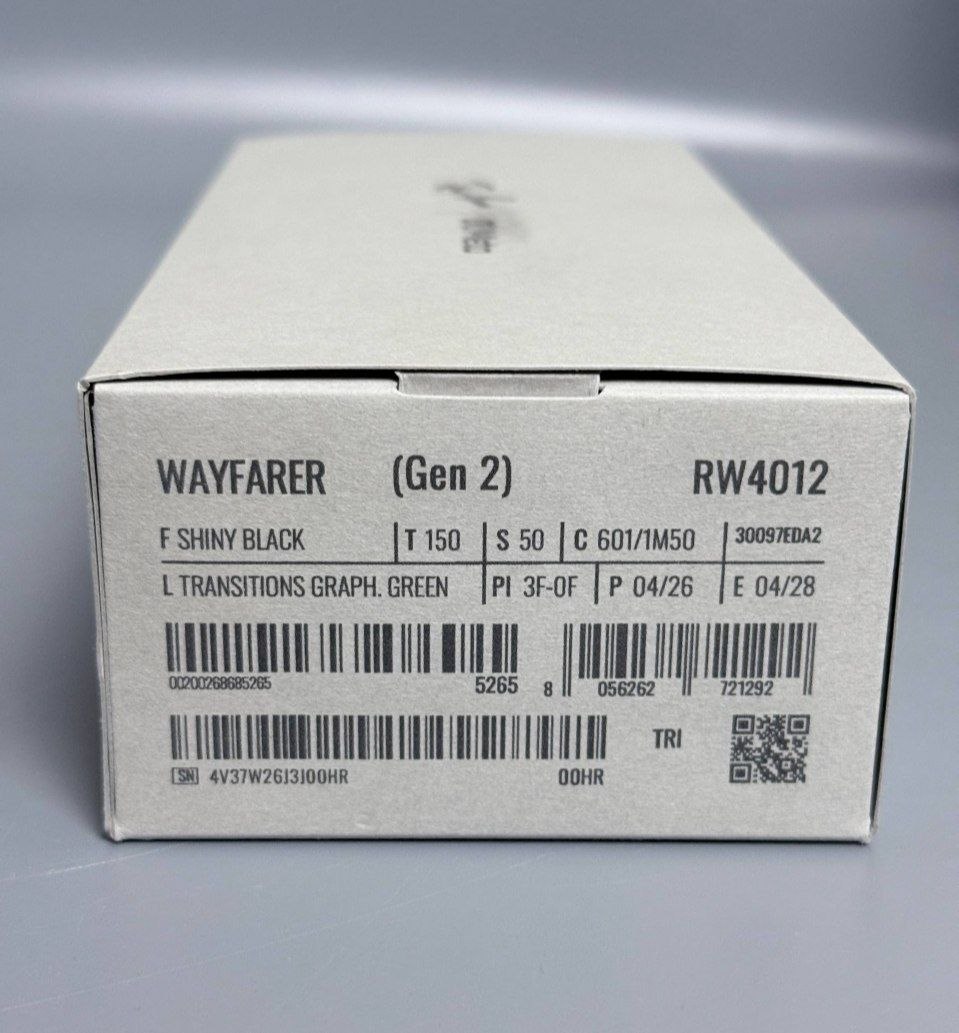 Умные смарт очки Ray-Ban Meta Wayfarer Gen 2 'Transitions Green'
