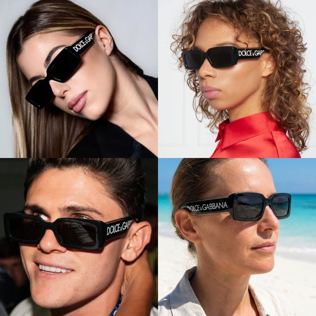 Женские очки DOLCE & GABBANA DG Elastic Rectangle Sunglasses