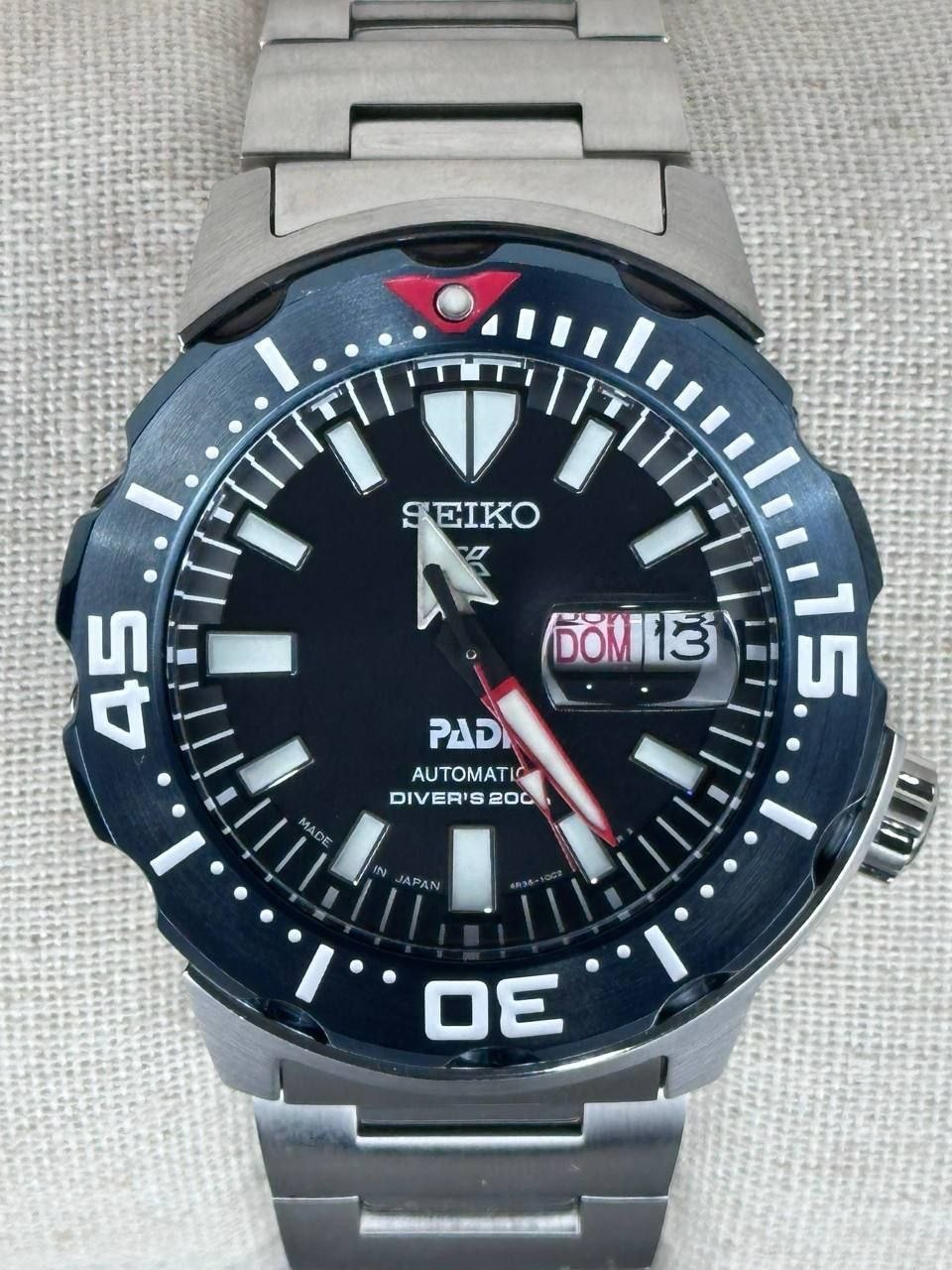 Часы Seiko Prospex Monster PADI Special Edition