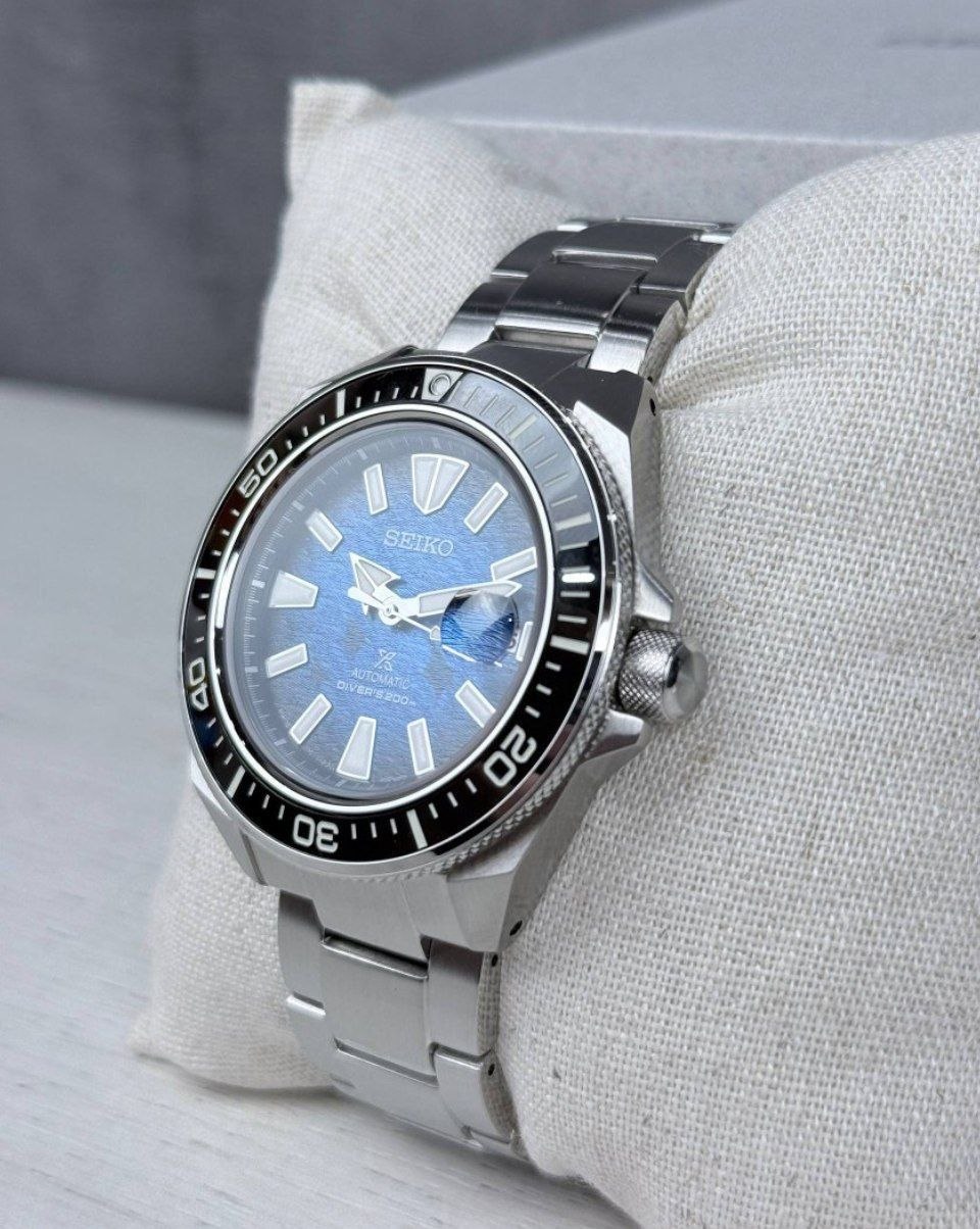 Часы Seiko Prospex Save the Ocean 'Manta Ray' King Samurai